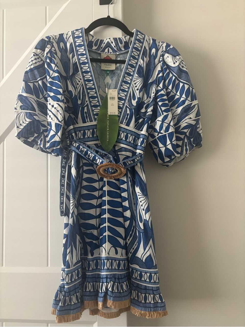NWT FARM RIO MINI DRESS.